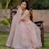3-PIECE ORGANZA MAXI SET WITH HEAVY EMBROIDERY - Image 2