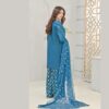 ELEGANT 3-PIECE CHIFFON EMBROIDERED ENSEMBLE - Image 5