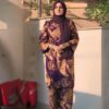 NEW BLOCK PRINT 2-PIECE SUIT IN PREMIUM LINEN - Image 3