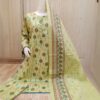 KASTURI COTTON PRINTED OUTFIT WITH LACE DETAILING - Image 13