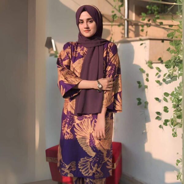 NEW BLOCK PRINT 2-PIECE SUIT IN PREMIUM LINEN - Image 2