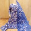 KASTURI COTTON PRINTED OUTFIT WITH LACE DETAILING - Image 16