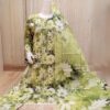 KASTURI COTTON PRINTED OUTFIT WITH LACE DETAILING - Image 17
