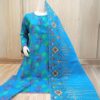 KASTURI COTTON PRINTED OUTFIT WITH LACE DETAILING - Image 18