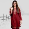 TABKAR SLANT DAMAN KHADDAR EDITION – STITCHED DESIGNER SUIT - Image 11