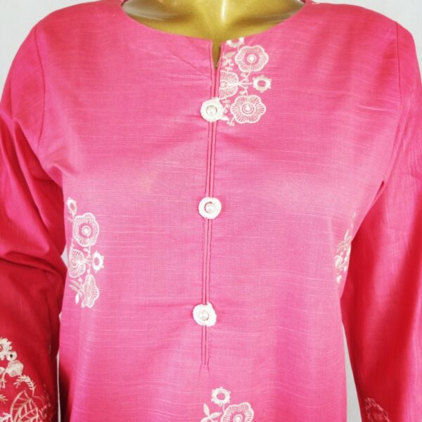 WINTER EMBROIDERED KHADDAR 2-PIECE OUTFIT