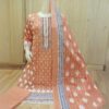 KASTURI COTTON PRINTED OUTFIT WITH LACE DETAILING