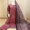 KASTURI COTTON PRINTED OUTFIT WITH LACE DETAILING - Image 6