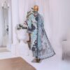 UNSTITCHED DIGITAL PRINTED 3-PIECE SUIT - MVISCOSE RAW SILK - Image 29