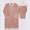 KN TEXTURED KHADDAR EDITION – STITCHED DESIGNER SUIT - Image 3