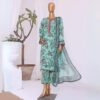 UNSTITCHED DIGITAL PRINTED 3-PIECE SUIT - MVISCOSE RAW SILK - Image 34