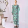 UNSTITCHED DIGITAL PRINTED 3-PIECE SUIT - MVISCOSE RAW SILK - Image 35