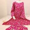 LALAZAR COTTON PRINTED 2-PIECE OUTFIT WITH LACE DETAILING - Image 9