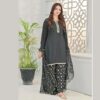 ELEGANT 3-PIECE CHIFFON EMBROIDERED ENSEMBLE