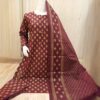 KASTURI COTTON PRINTED OUTFIT WITH LACE DETAILING - Image 28