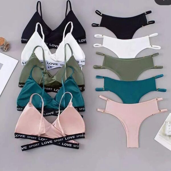 SUMMER SILK BRA & PANTY SET