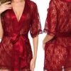 2-PIECE BRIDAL NIGHTY GOWN WITH SILK PANTY - Image 2
