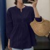 CYGNUS II WESTERN TOP – STYLISH & COMFORTABLE IN PURE KHADDAR - Image 2