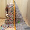KASTURI COTTON PRINTED OUTFIT WITH LACE DETAILING - Image 26