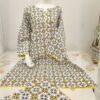 LALAZAR COTTON PRINTED 2-PIECE OUTFIT WITH LACE DETAILING - Image 5