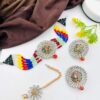 FANCY KUNDAN NAGINA CHOKER SET - Image 2