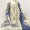 EMBROIDERED LAWN SUIT WITH MATCHING EMBROIDERED DUPATTA (B) - Image 6