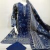 EMBROIDERED LAWN SUIT WITH MATCHING EMBROIDERED DUPATTA (B) - Image 4
