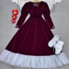 VALENCIA VELVET FROCK – A STATEMENT OF ELEGANCE & GRACE - Image 12