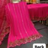 LUXURY CHIFFON ENSEMBLE – HEAVY ADDA WORK SHIRT WITH CRUSH SHARARA & NET DUPATTA - Image 12