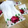 2-PIECE DIGITAL FLORAL PRINT SET – SILK - Image 4
