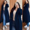 WINTER ARRIVAL – WOMEN'S FLEECE COAT WITH KAAJ BUTTONS - Image 2