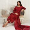 EID COLLECTION – LUXURY EMBROIDERED 3-PIECE SUIT - Image 4