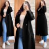 WINTER ARRIVAL – WOMEN'S FLEECE COAT WITH KAAJ BUTTONS - Image 3