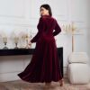 GLOW VELVET FROCK – TIMELESS ELEGANCE IN A LUXE SILHOUETTE - Image 4