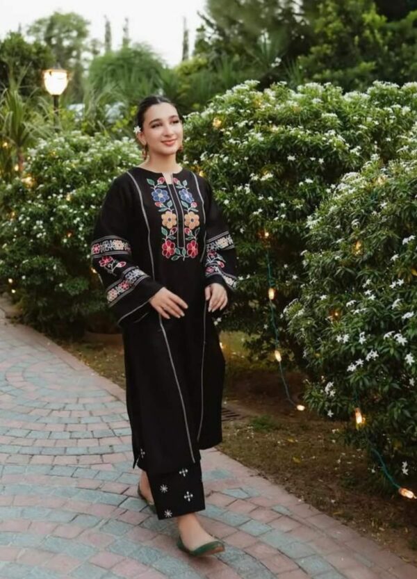 EID COLLECTION 2025 - COTTAGE EMB LONG LENGTH - Image 2