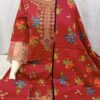 NEW EID COLLECTION – 3-PIECE PRINTED & EMBROIDERED SUIT - Image 6