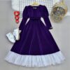 VALENCIA VELVET FROCK – A STATEMENT OF ELEGANCE & GRACE - Image 7