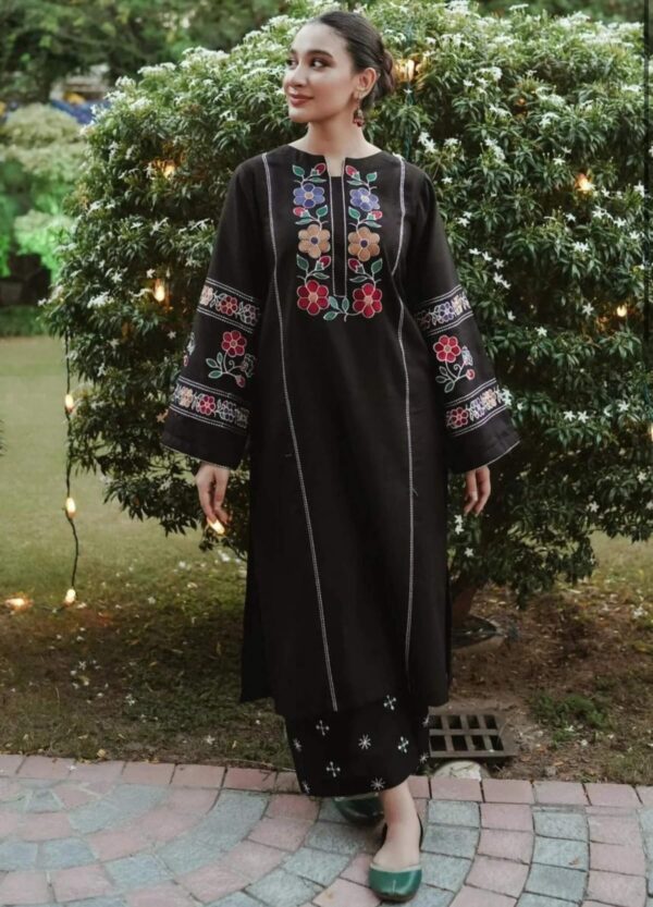 EID COLLECTION 2025 - COTTAGE EMB LONG LENGTH - Image 7