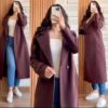 WINTER ARRIVAL – WOMEN'S FLEECE COAT WITH KAAJ BUTTONS - Image 6