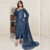 EID COLLECTION – LUXURY EMBROIDERED 3-PIECE SUIT - Image 8