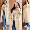 WINTER ARRIVAL – WOMEN'S FLEECE COAT WITH KAAJ BUTTONS - Image 7