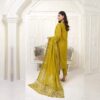 EID COLLECTION – LUXURY EMBROIDERED 3-PIECE SUIT - Image 9