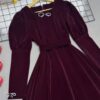 VALENCIA VELVET FROCK – A STATEMENT OF ELEGANCE & GRACE - Image 4